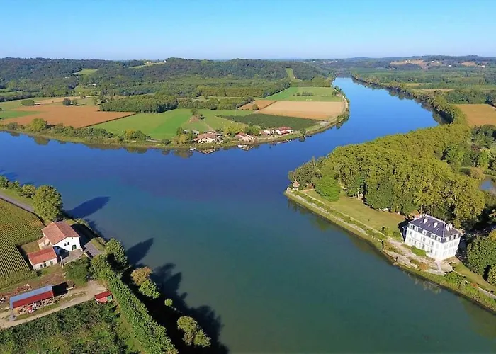 De Charme Au Bord De La Riviere Avec * Port-de-Lanne